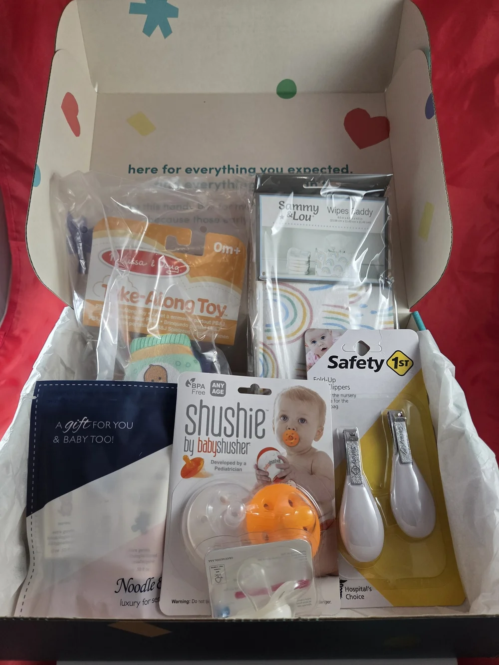 Welcome to Parenthood Gift Box - Teal
